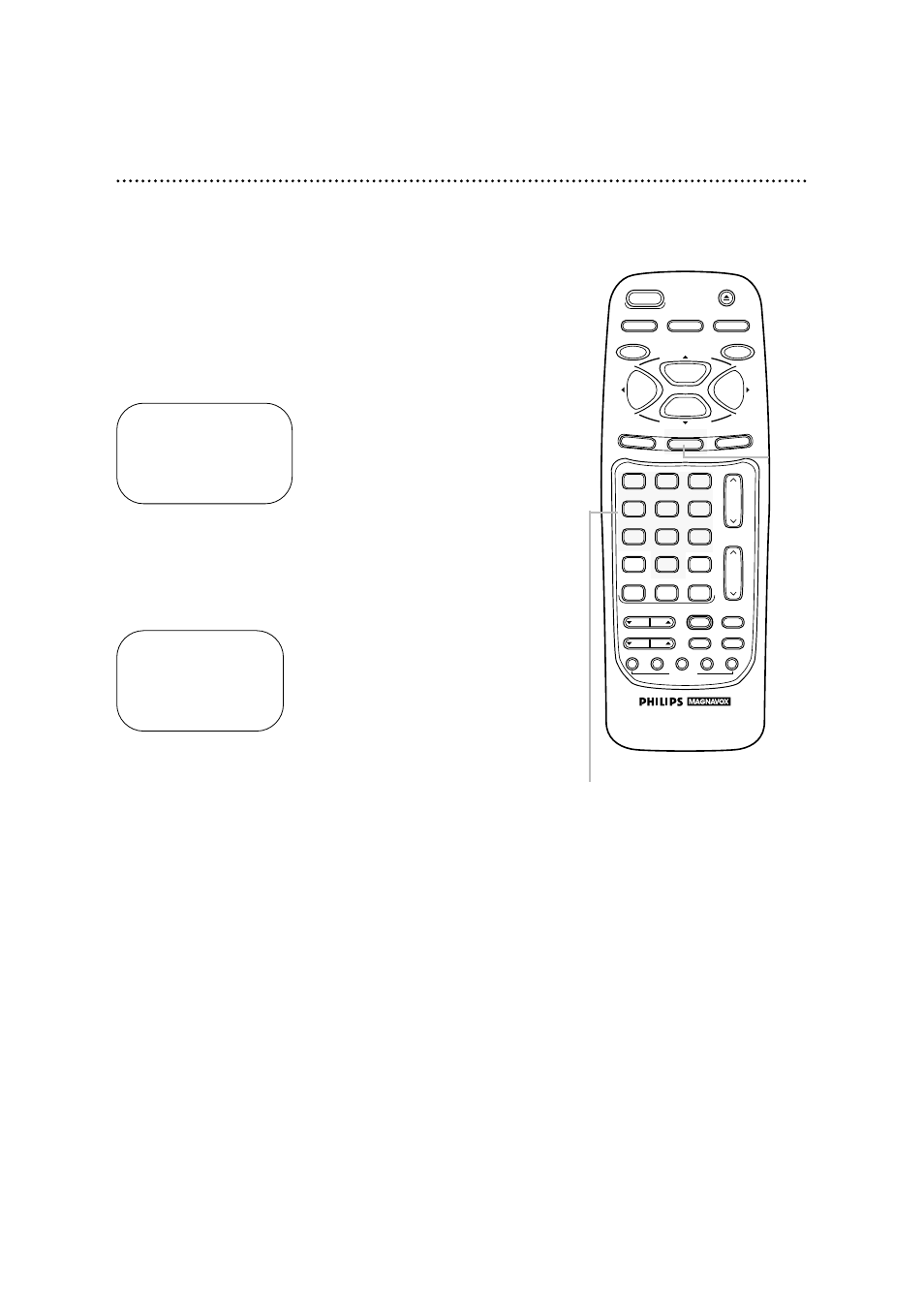 16 setting the clock (cont’d), Enter a 0 before a single-digit number | Philips VRA670AT99 User Manual | Page 16 / 68