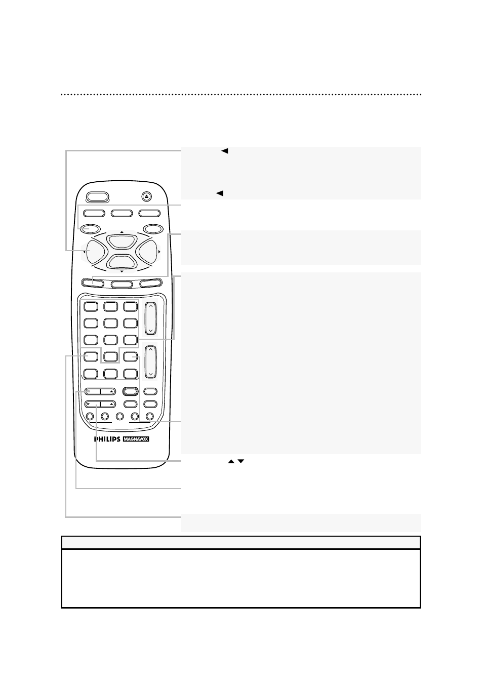 Remote control buttons (cont’d) 25, Helpful hints, O/ p | Philips VRA670AT99 User Manual | Page 25 / 68