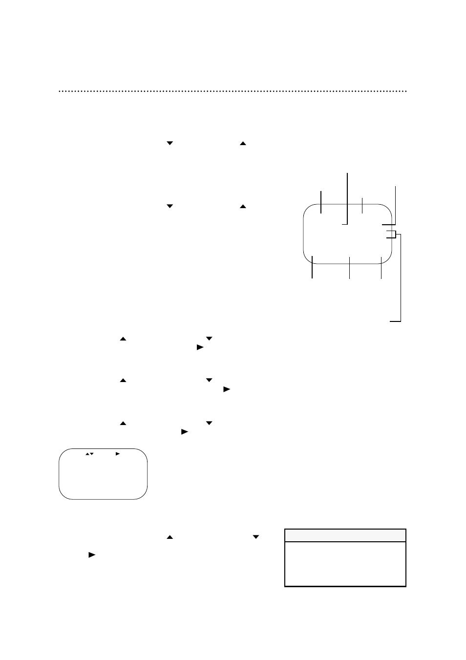 26 on-screen status displays | Philips VRA670AT99 User Manual | Page 26 / 68