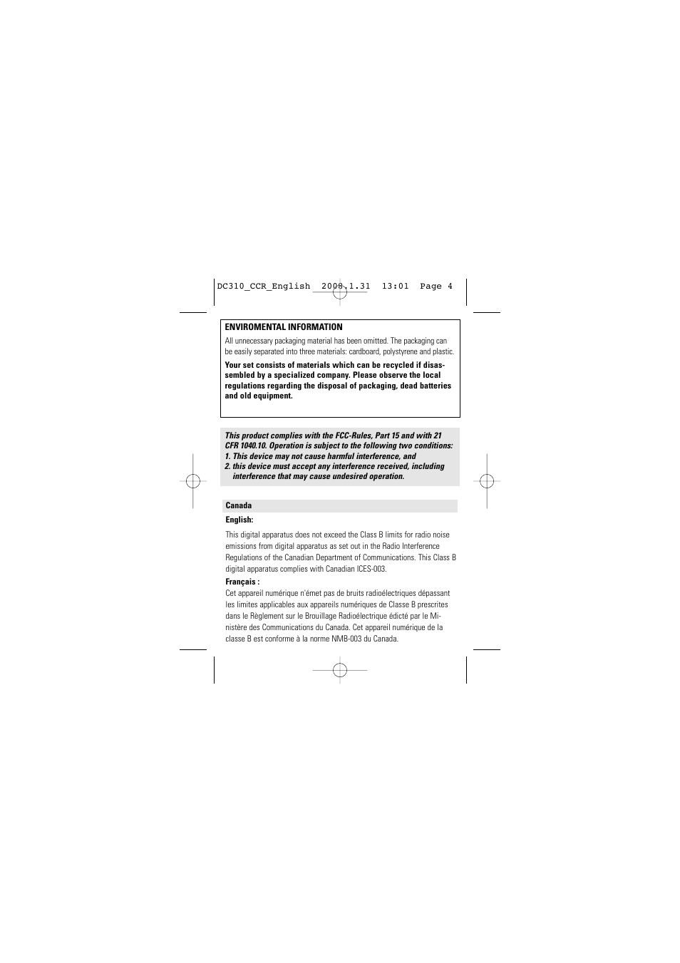 Philips DC310V-37 User Manual | Page 4 / 19