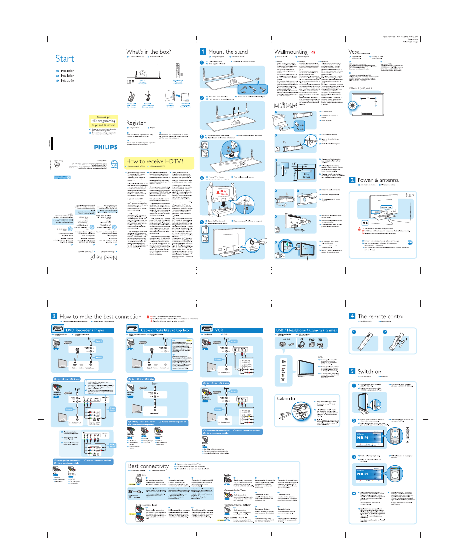 Philips 63PF9631D-37 User Manual | 1 page