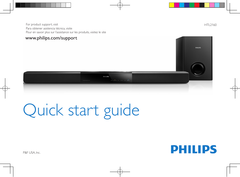 Philips HTL2160-F7 User Manual | 14 pages