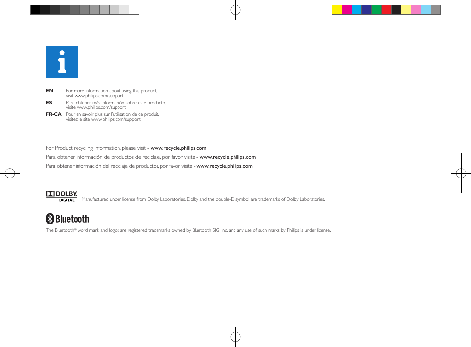 Philips HTL2160-F7 User Manual | Page 13 / 14