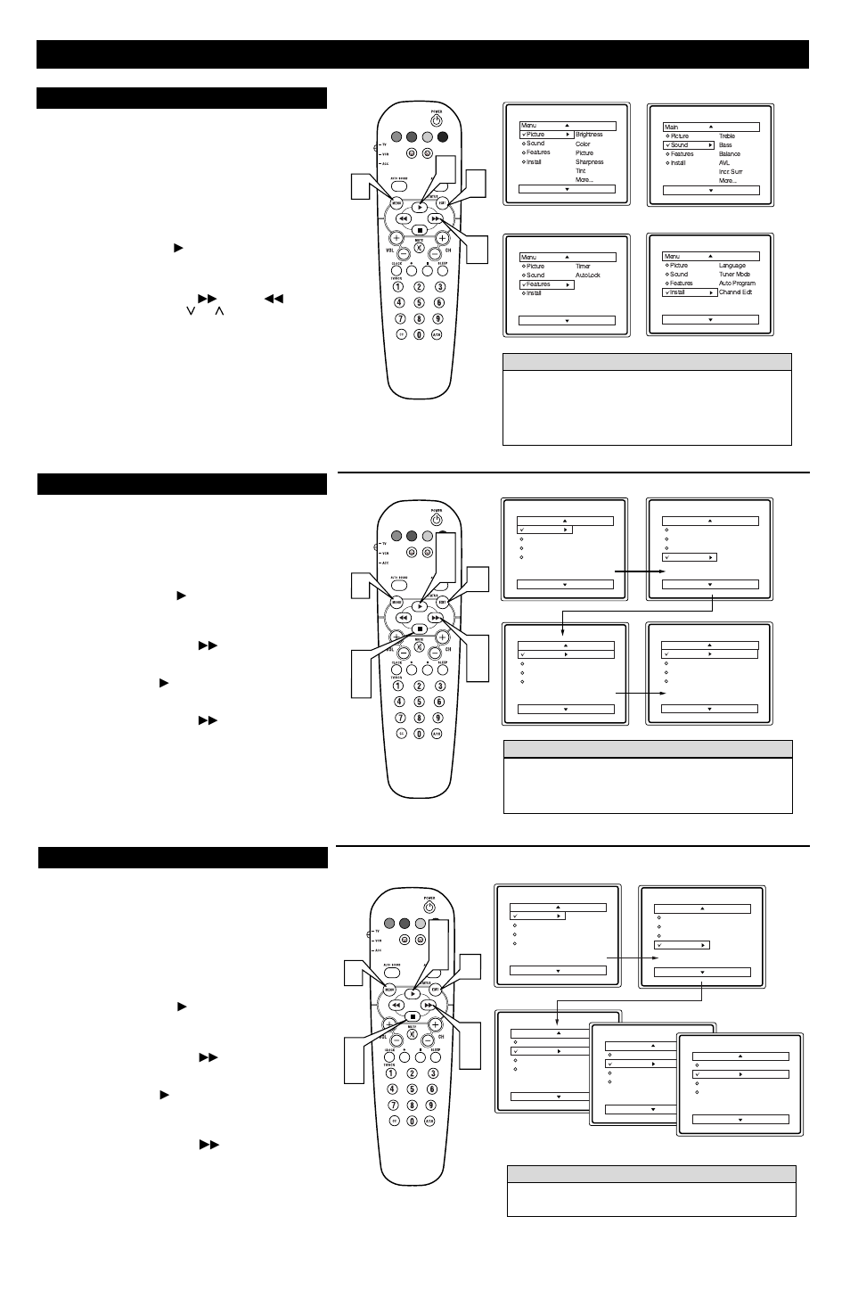 Ow to, Se the, Nstallation | Eatures | Philips 32PS55S User Manual | Page 3 / 4