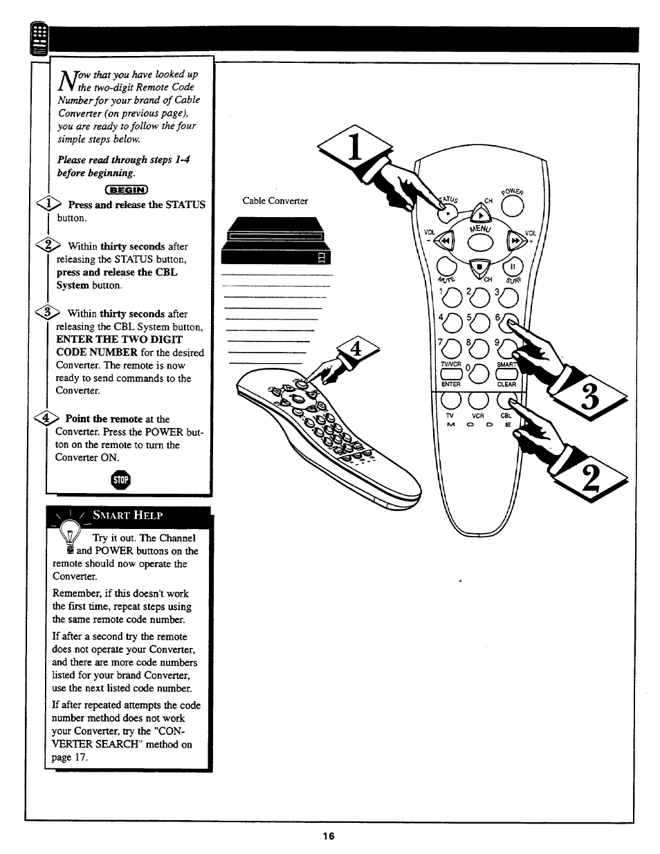 Philips COLOR TV 27 INCH TABLE User Manual | Page 16 / 24