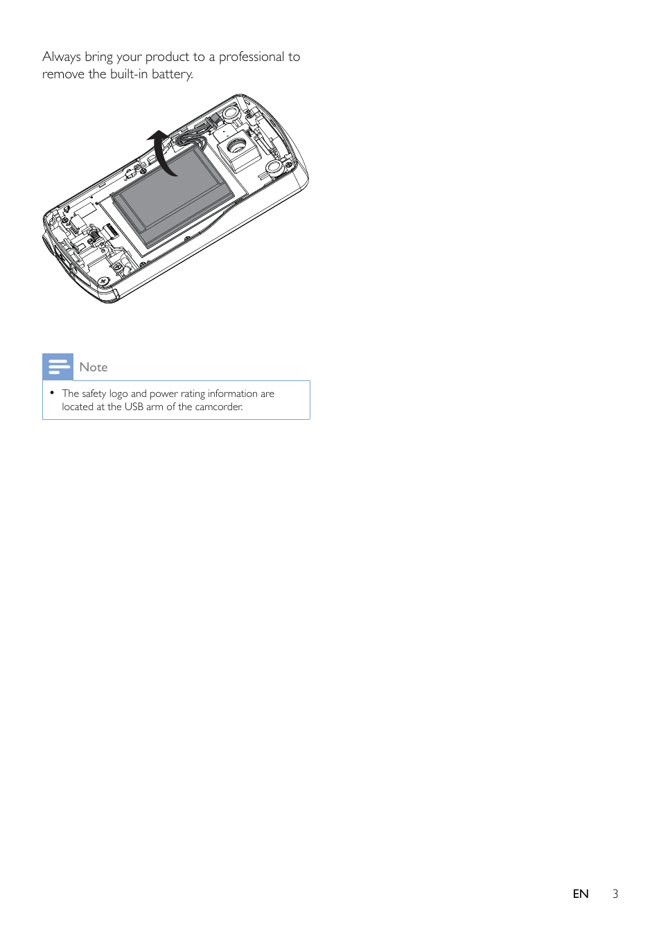 Philips CAM110BU-37 User Manual | Page 4 / 21