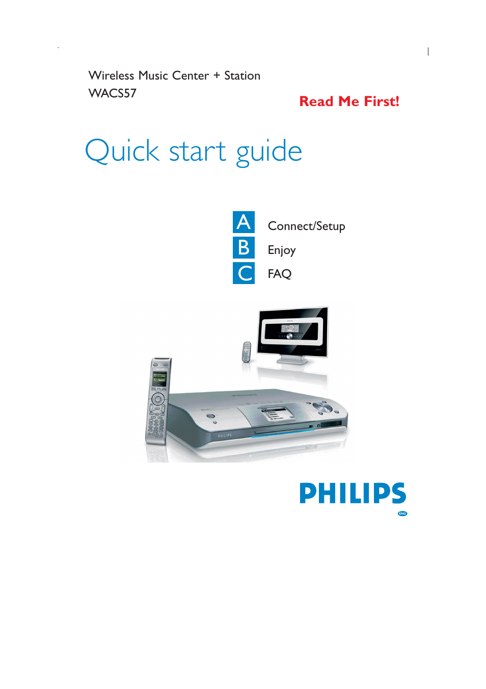 Philips WACS57-37B User Manual | 12 pages