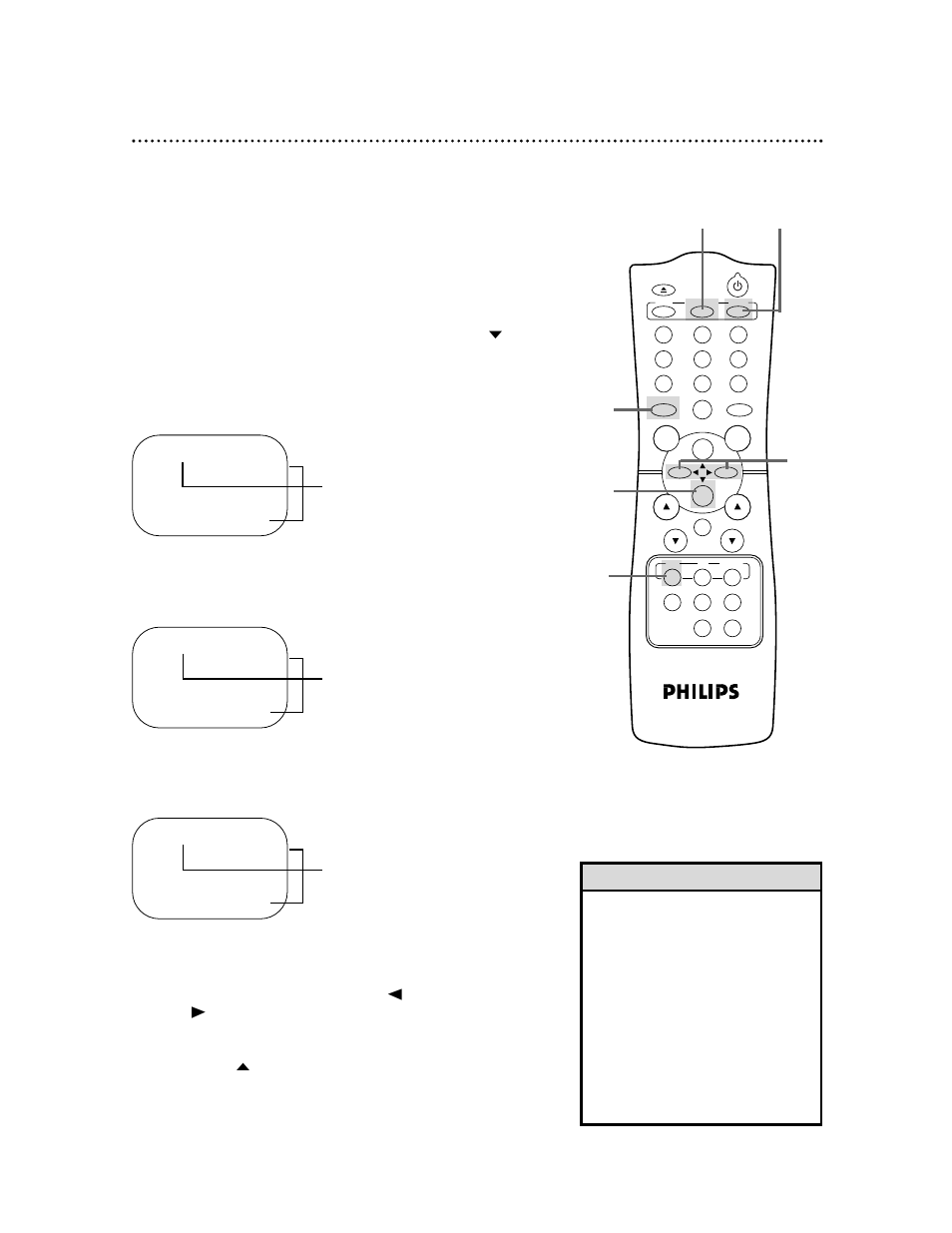 Philips VR421CAT99 User Manual | Page 39 / 53