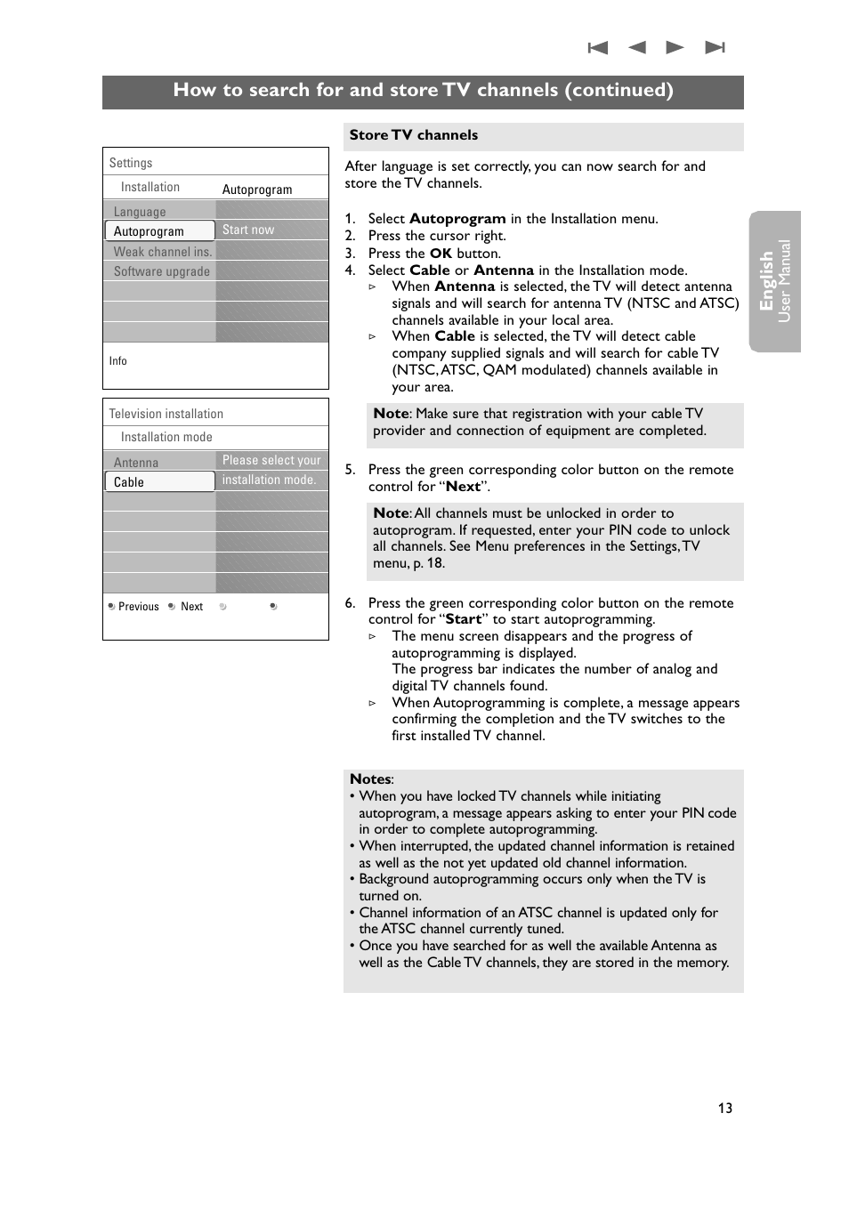 English | Philips 37PF9631D-37B User Manual | Page 15 / 60