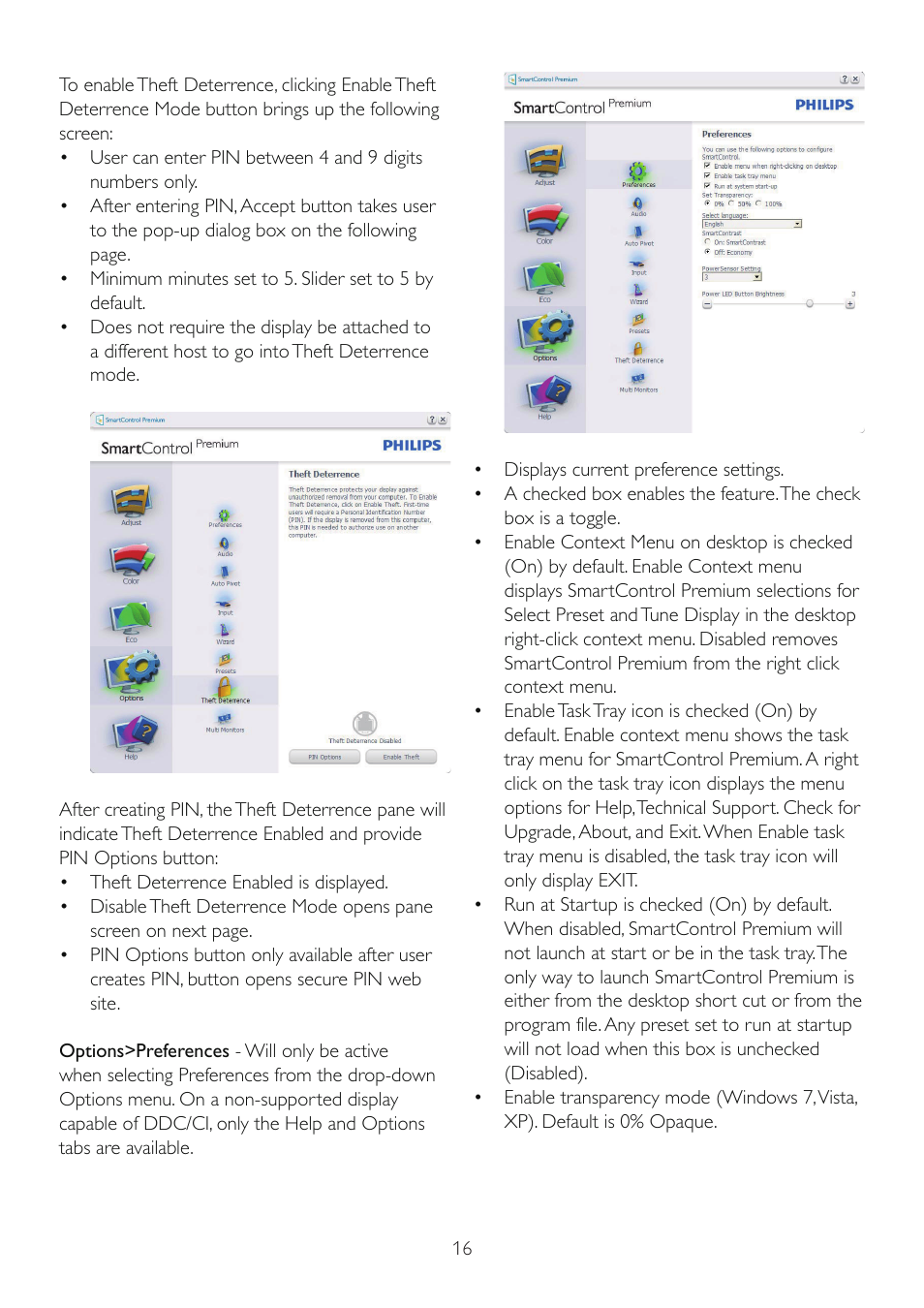 Philips 245P2EB-27 User Manual | Page 18 / 59