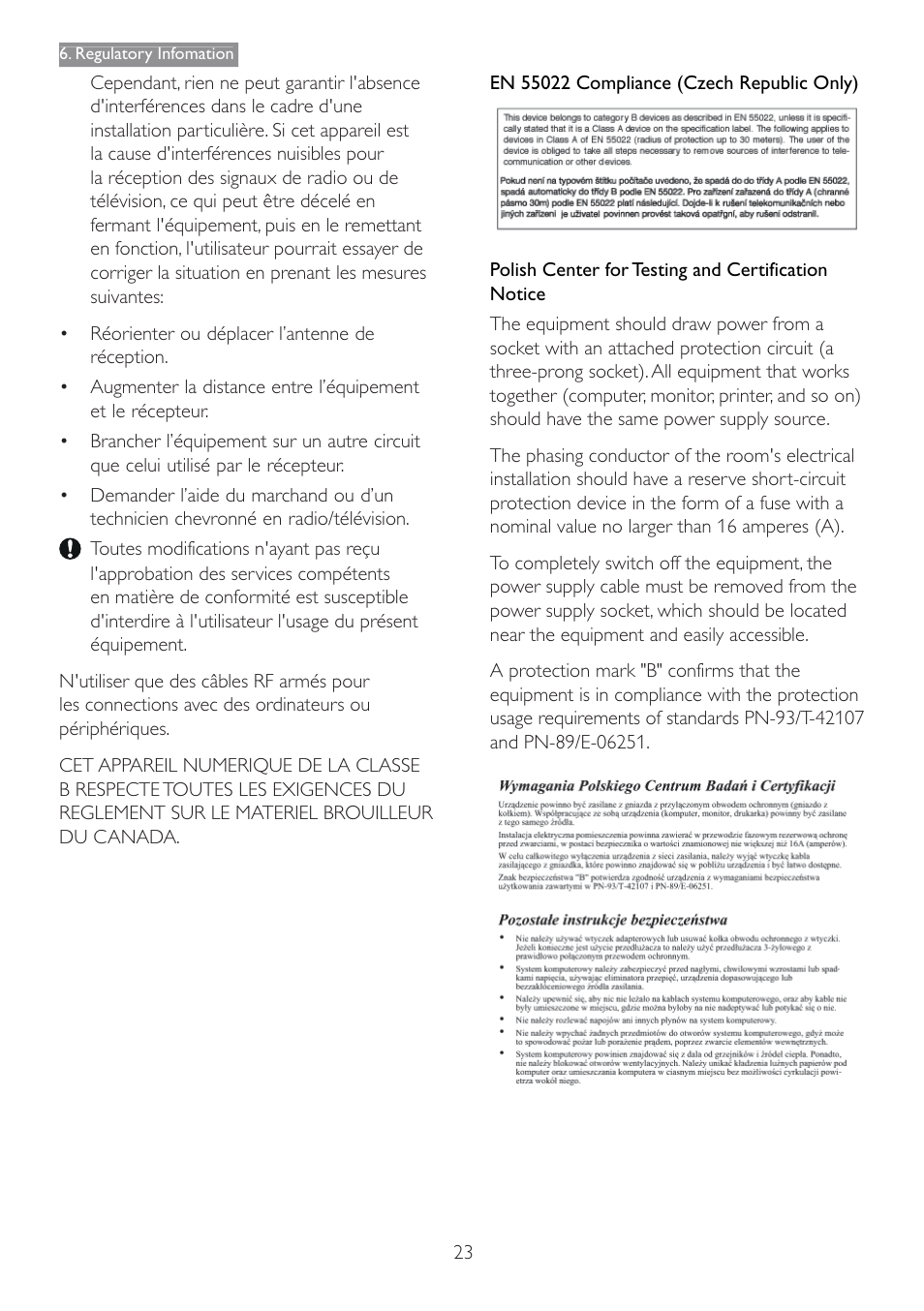 Philips 190E3LSU-27 User Manual | Page 25 / 38