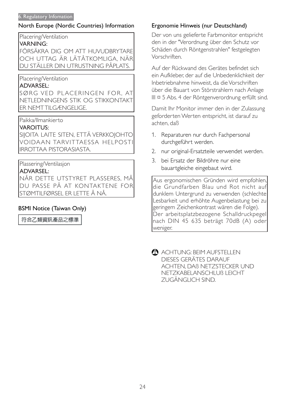 Philips 190E3LSU-27 User Manual | Page 26 / 38