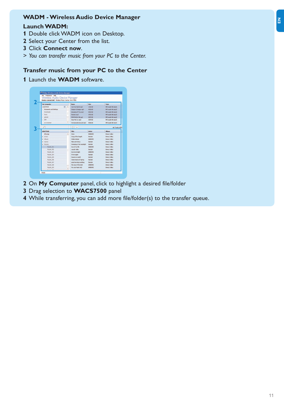 Philips WAS7500-37 User Manual | Page 15 / 23