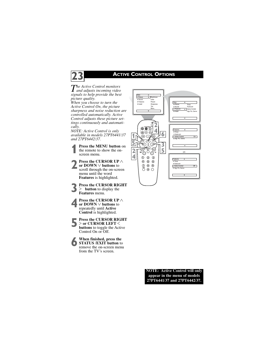 Philips 27PT6441-37B User Manual | Page 27 / 41