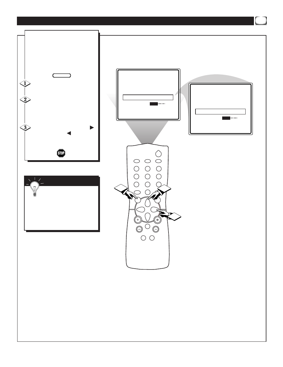 Ctivating the, Oise, Eduction | Icture, Ontrol | Philips PR1391X User Manual | Page 17 / 40