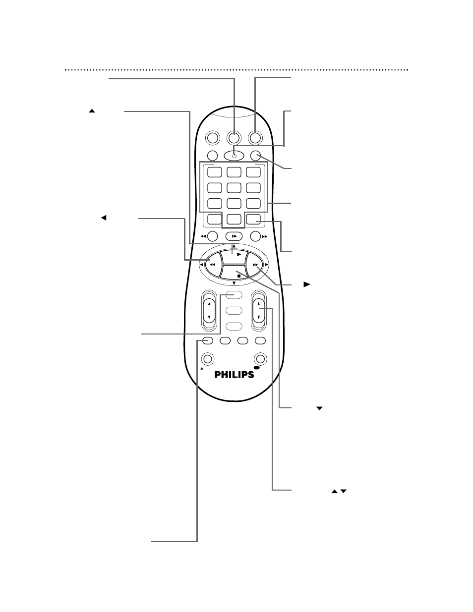 20 remote control buttons | Philips VRB615AT User Manual | Page 20 / 63