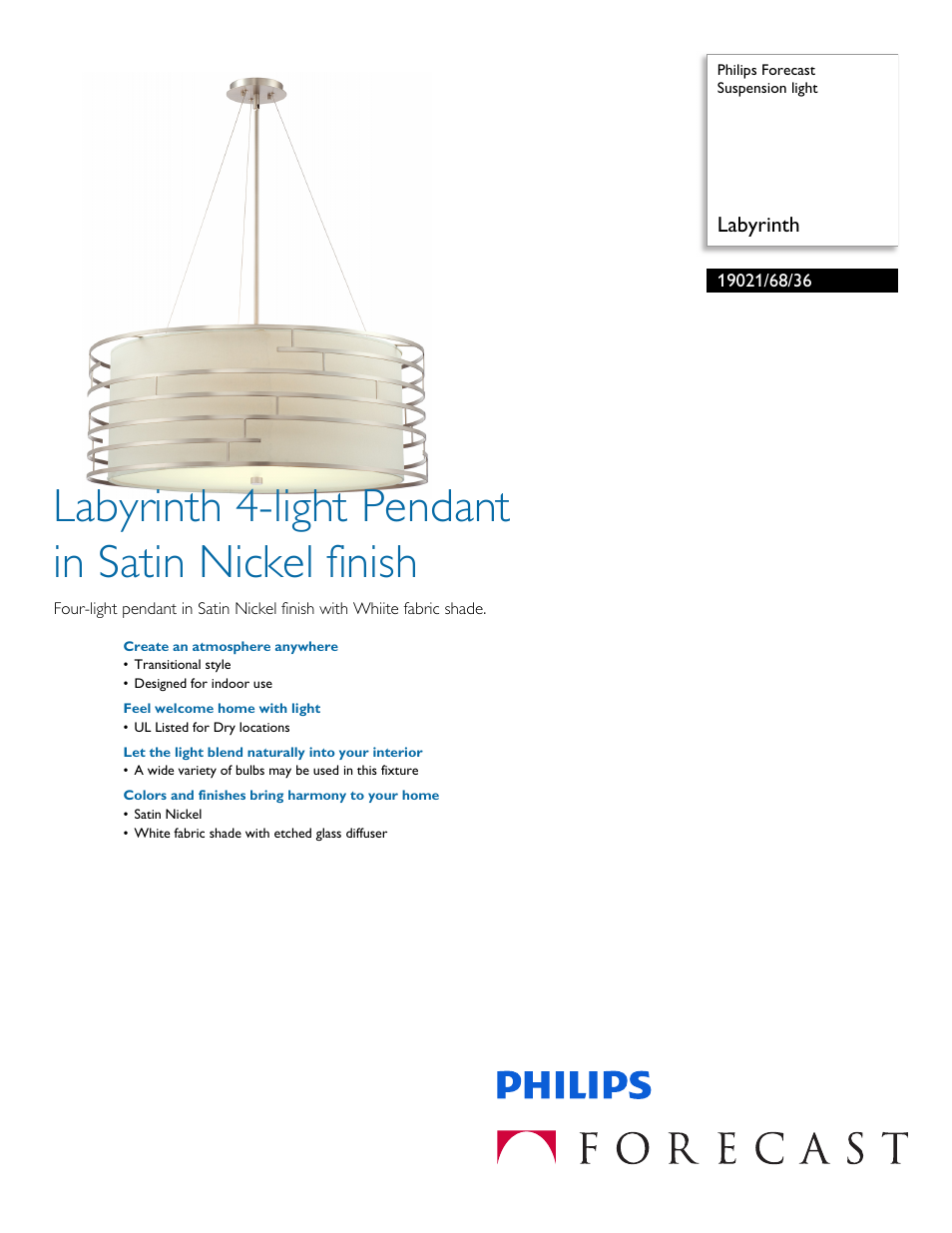 Philips 190216836 User Manual | 2 pages
