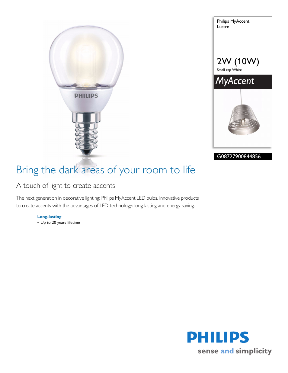 Philips G08727900844856 User Manual | 2 pages