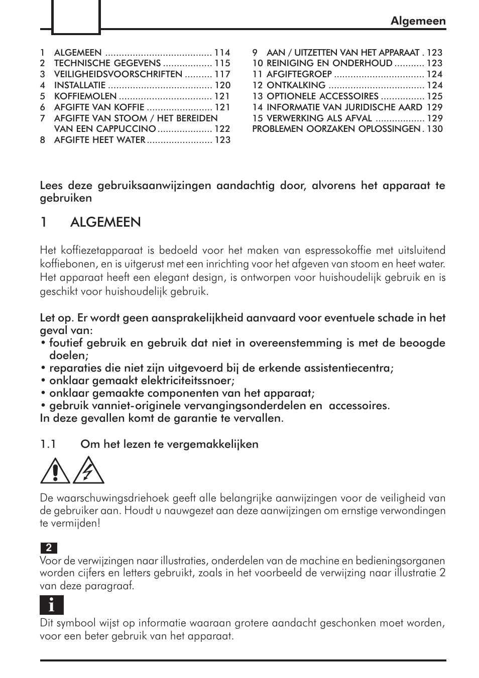 1algemeen | Philips 741443008 User Manual | Page 114 / 132