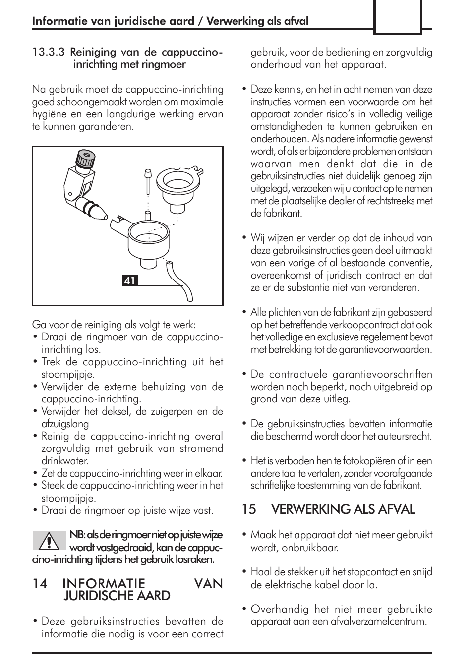 14 informatie van juridische aard, 15 verwerking als afval | Philips 741443008 User Manual | Page 129 / 132