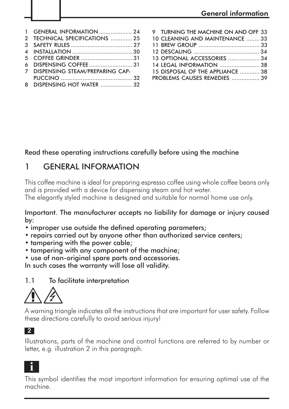 1general information | Philips 741443008 User Manual | Page 24 / 132