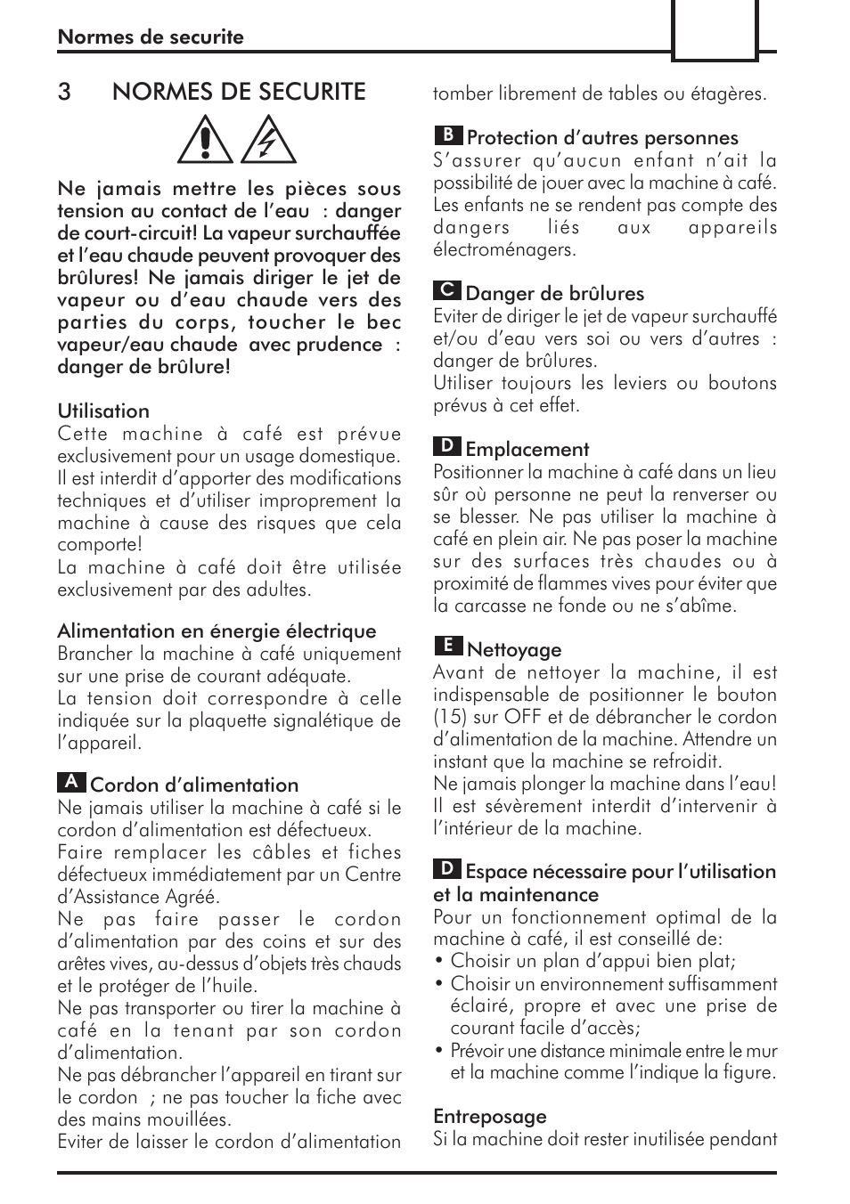 3normes de securite | Philips 741443008 User Manual | Page 45 / 132