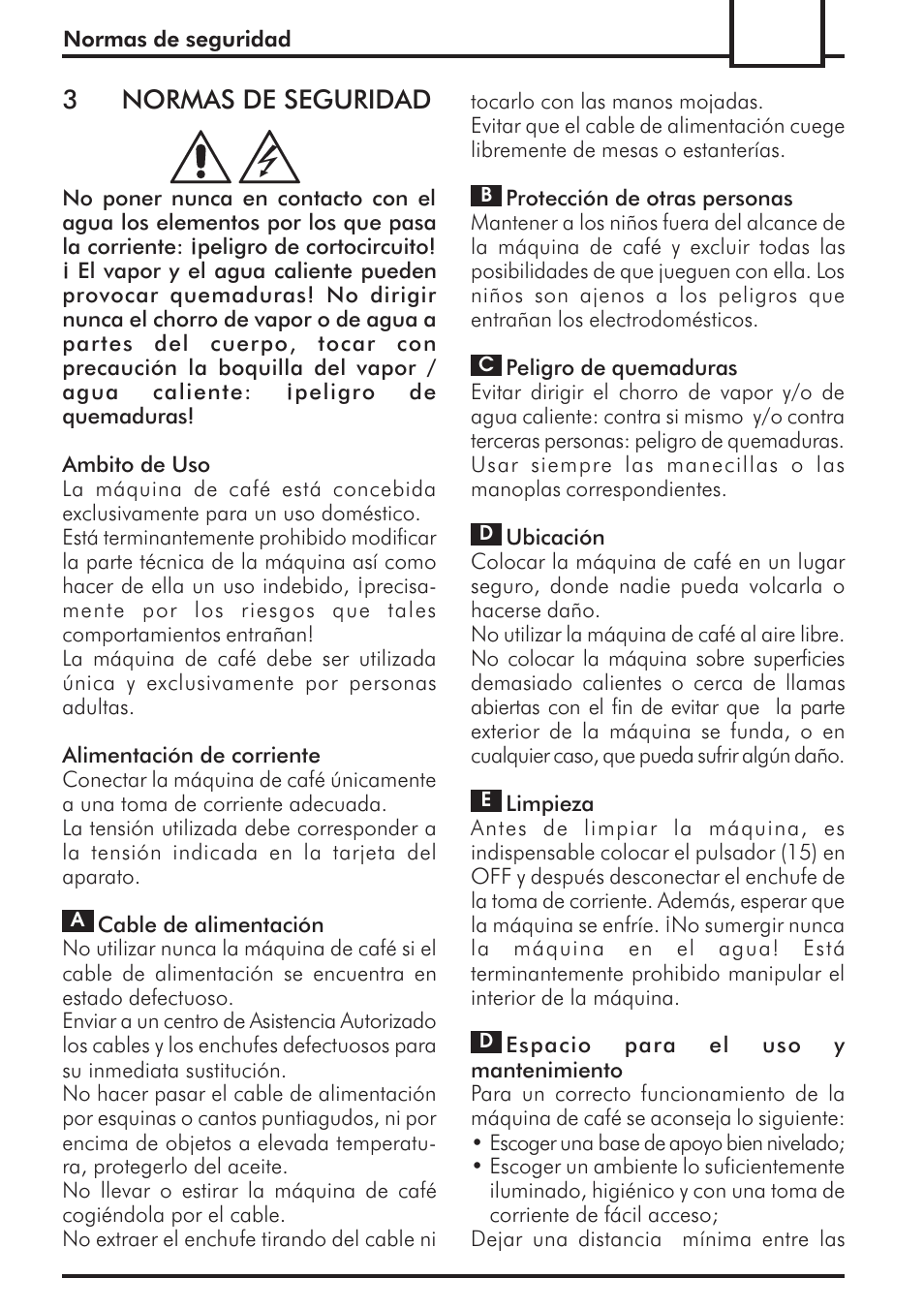 3normas de seguridad | Philips 741443008 User Manual | Page 81 / 132