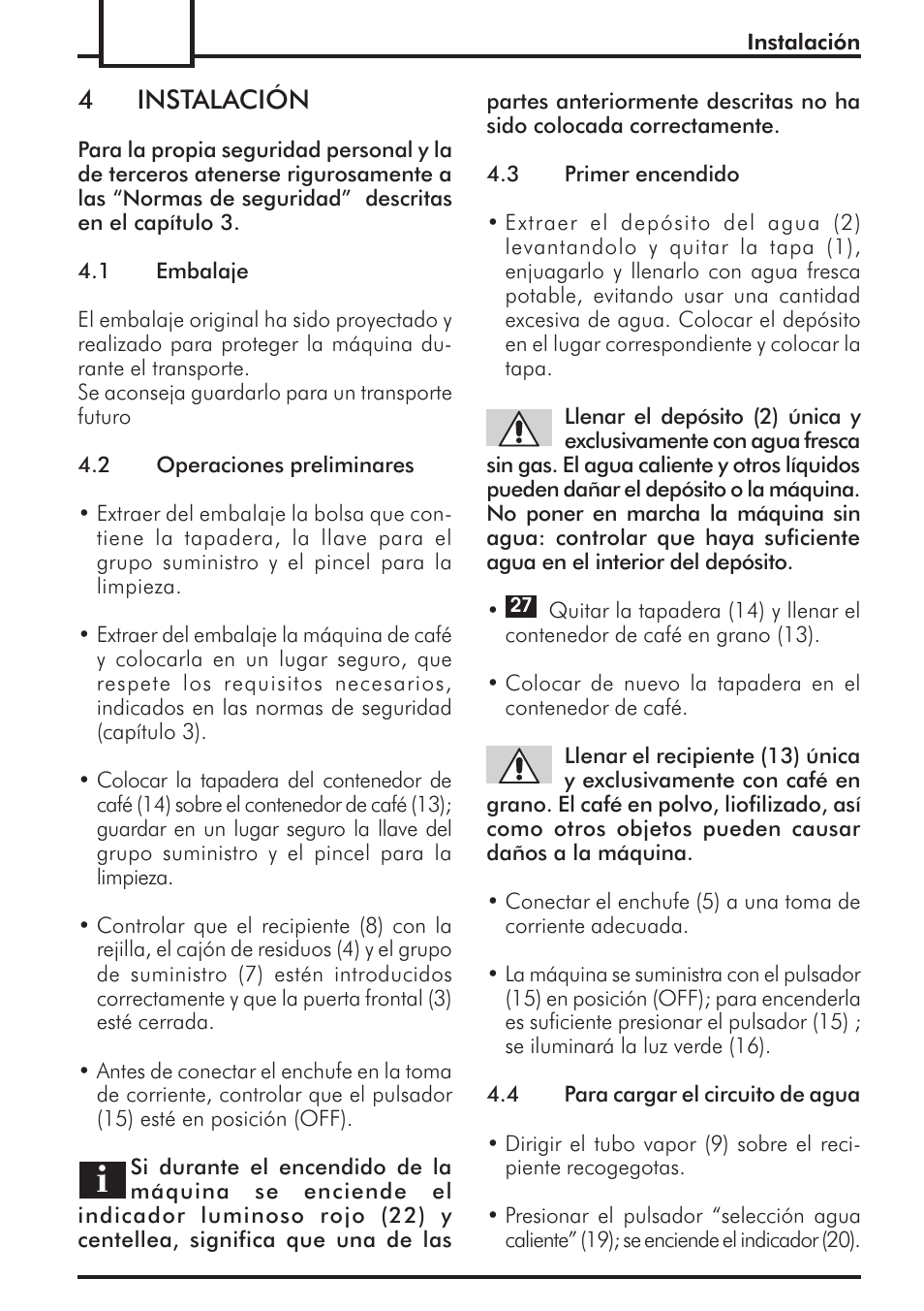 4instalación | Philips 741443008 User Manual | Page 84 / 132