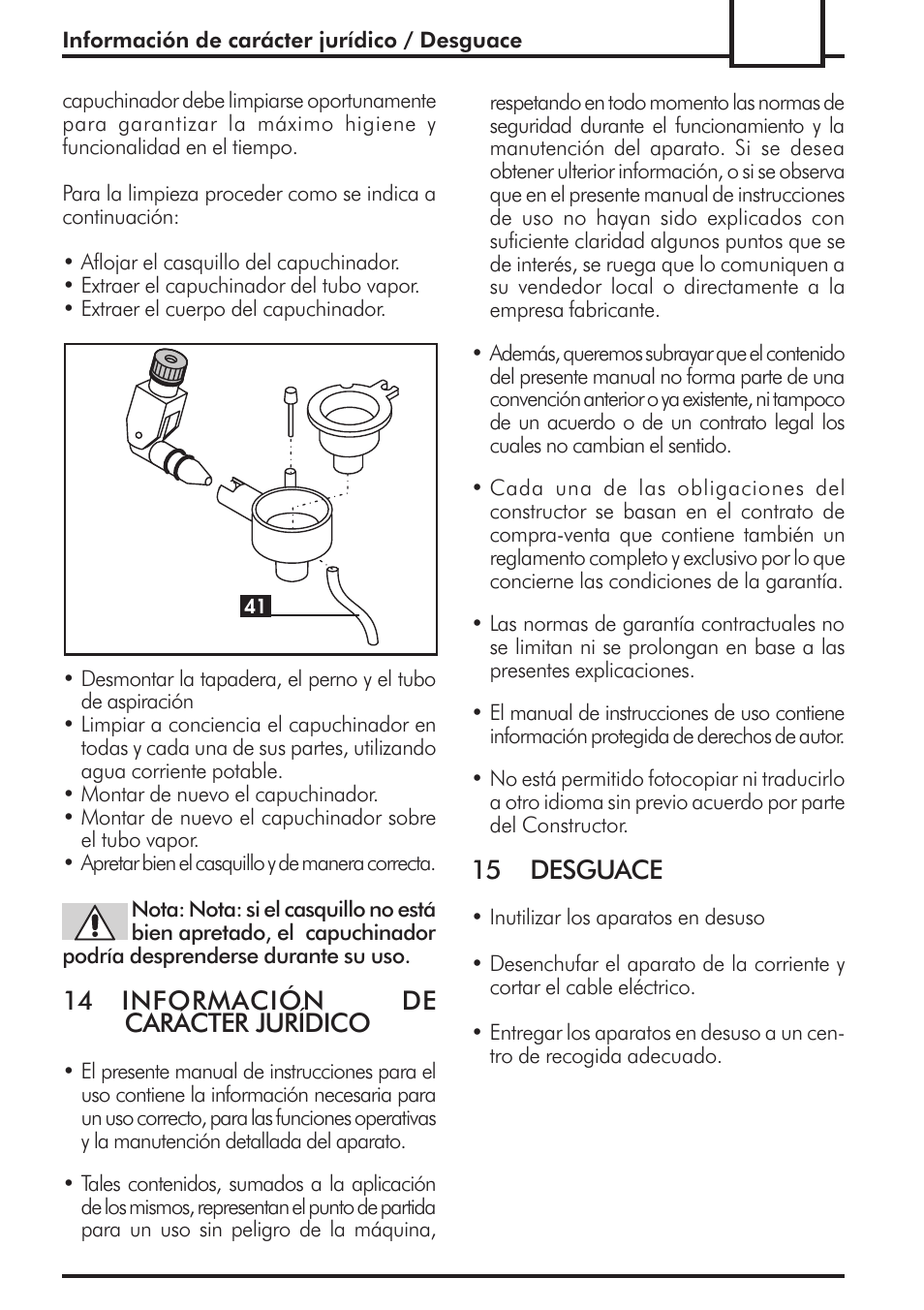 14 información de carácter jurídico, 15 desguace | Philips 741443008 User Manual | Page 93 / 132