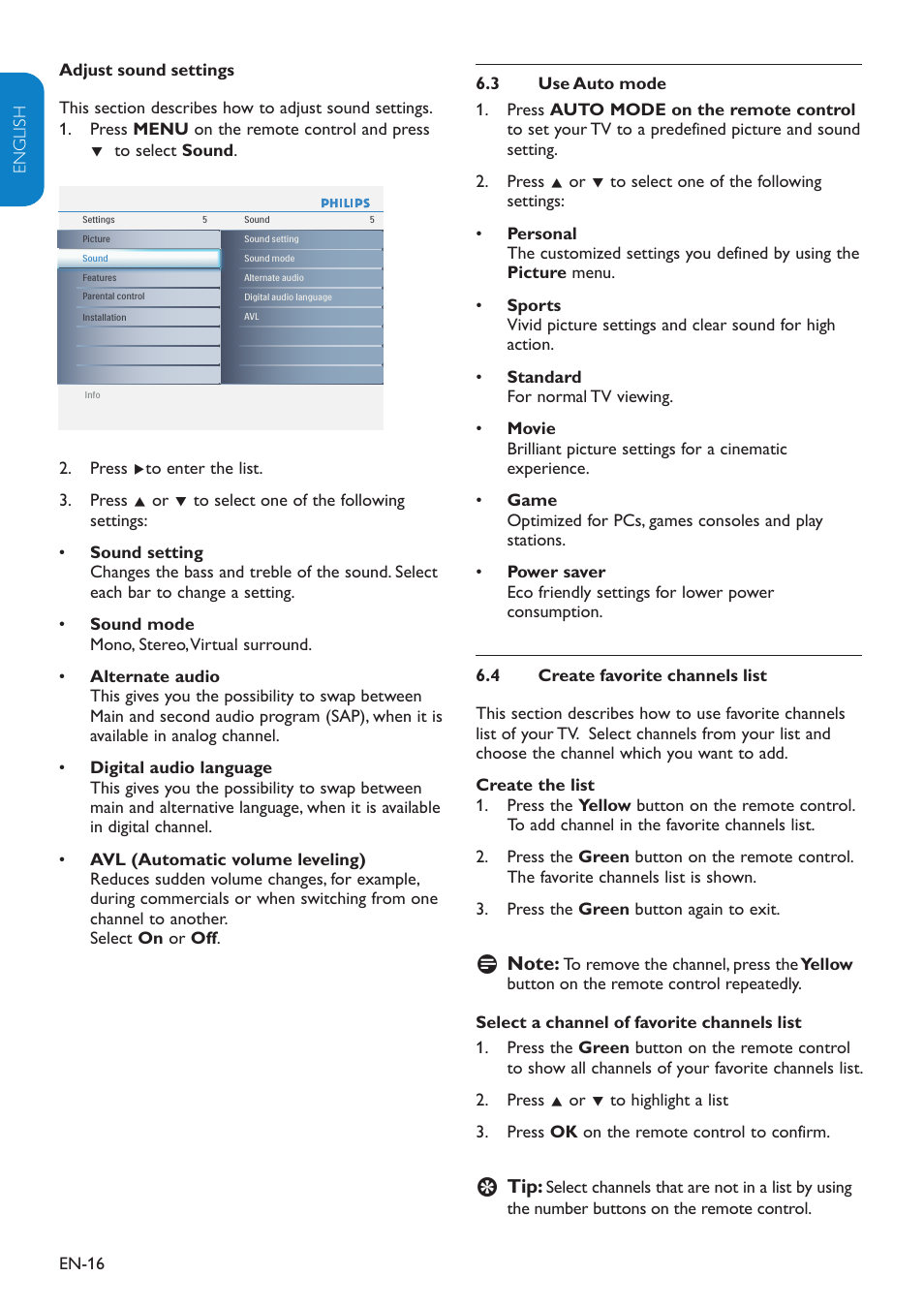 Philips 32PFL3403D-27 User Manual | Page 17 / 35