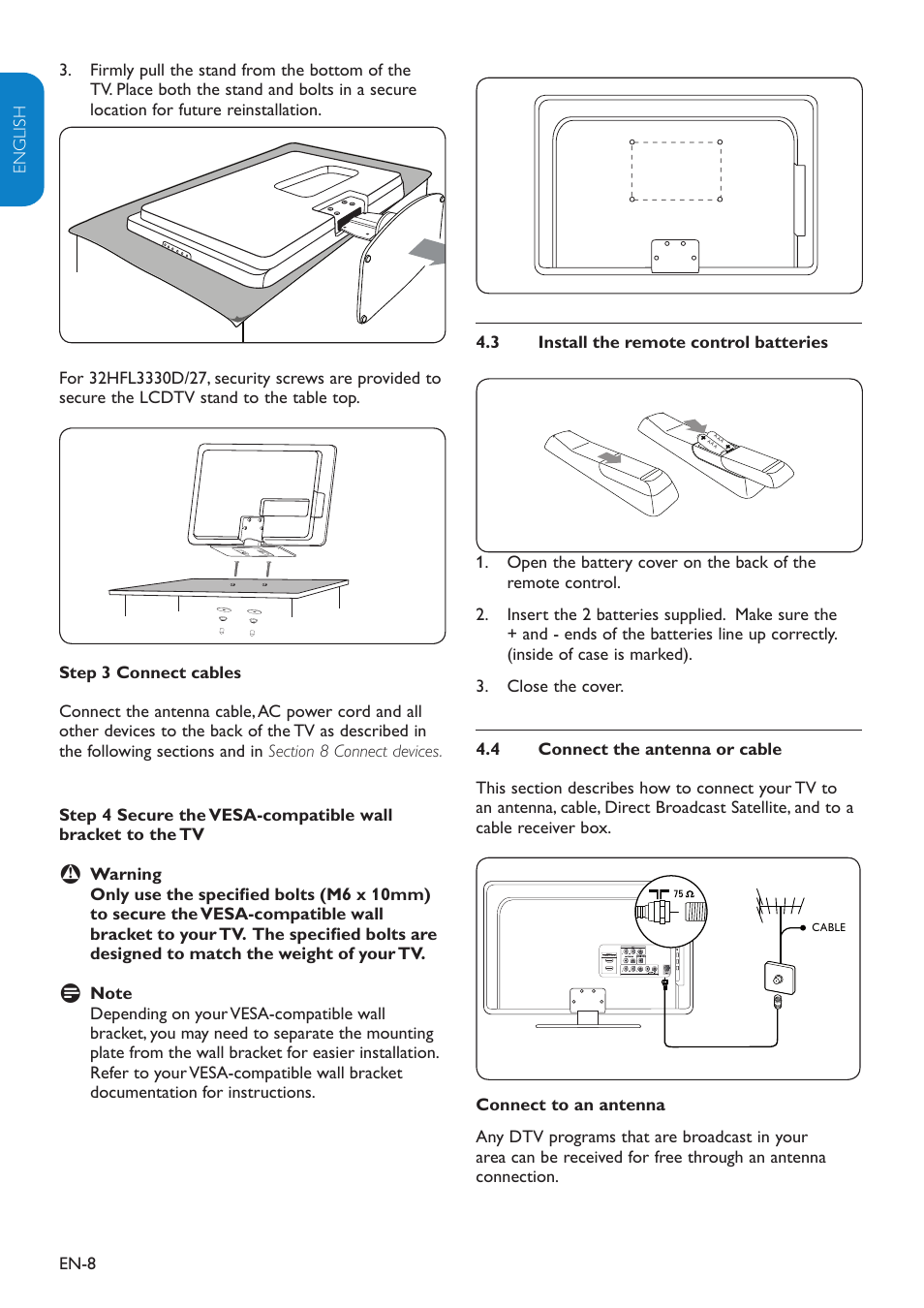 Philips 32PFL3403D-27 User Manual | Page 9 / 35