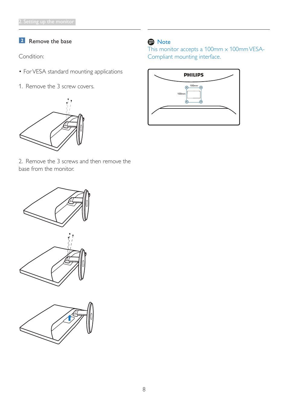 Philips LCD monitor 273E3SB E-line 27" - 68.6cm with SmartImage Lite User Manual | Page 10 / 52