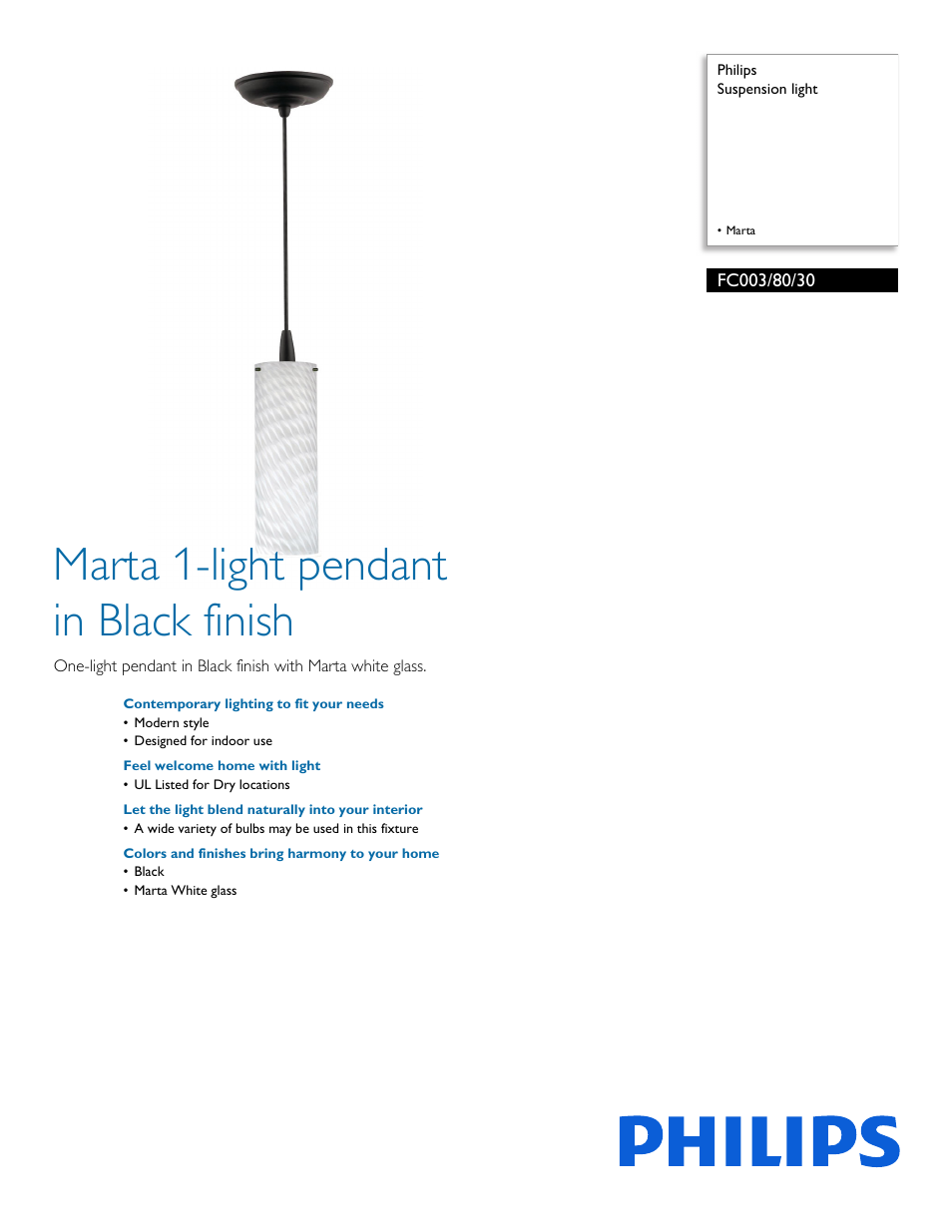 Philips FC0038030 User Manual | 2 pages