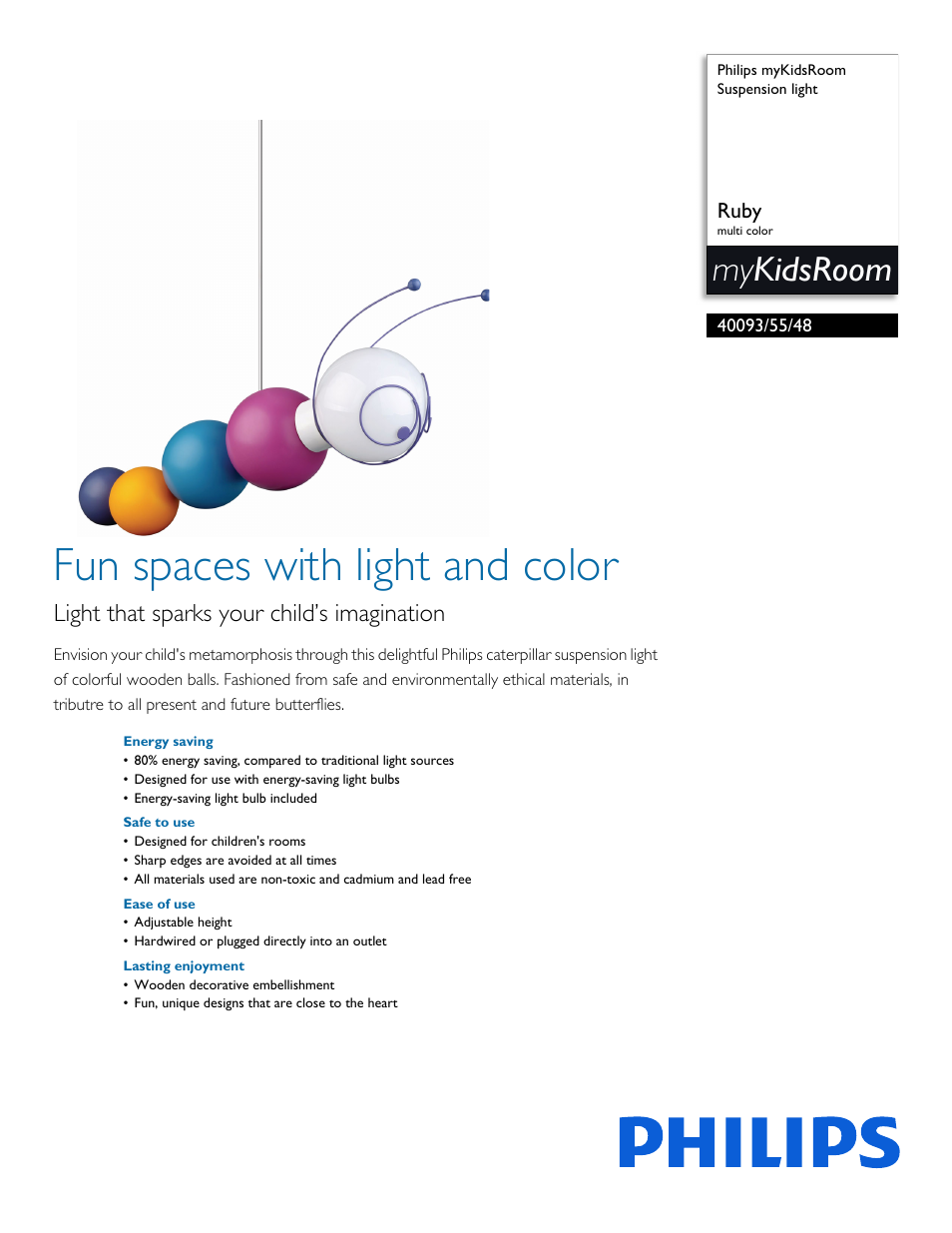Philips 400935548 User Manual | 2 pages