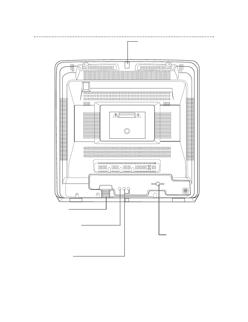 16 rear panel | Philips CDV19BPH99 User Manual | Page 16 / 60