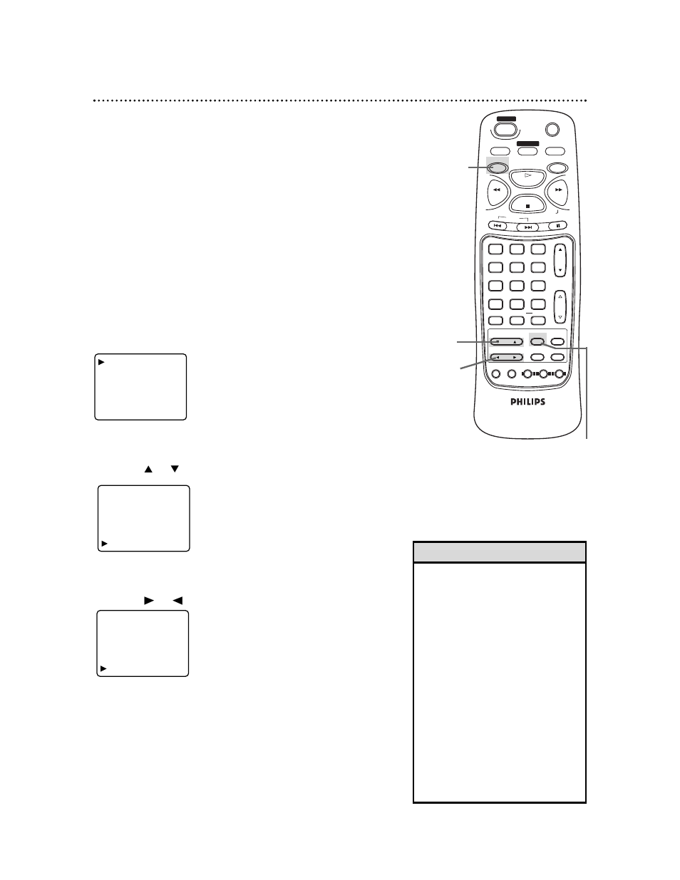 22 closed captioning (tv mode) | Philips CDV19BPH99 User Manual | Page 22 / 60