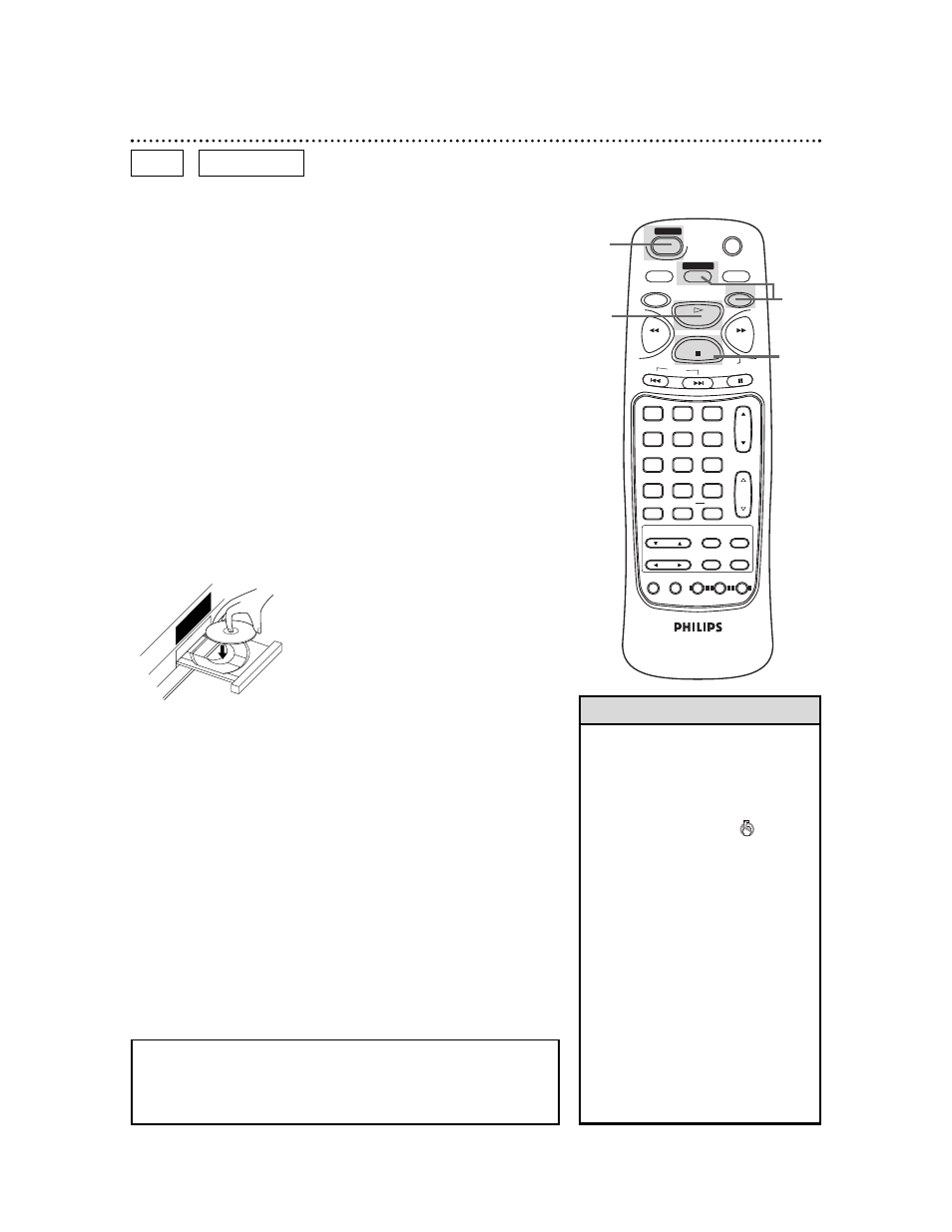 28 playing a disc | Philips CDV19BPH99 User Manual | Page 28 / 60