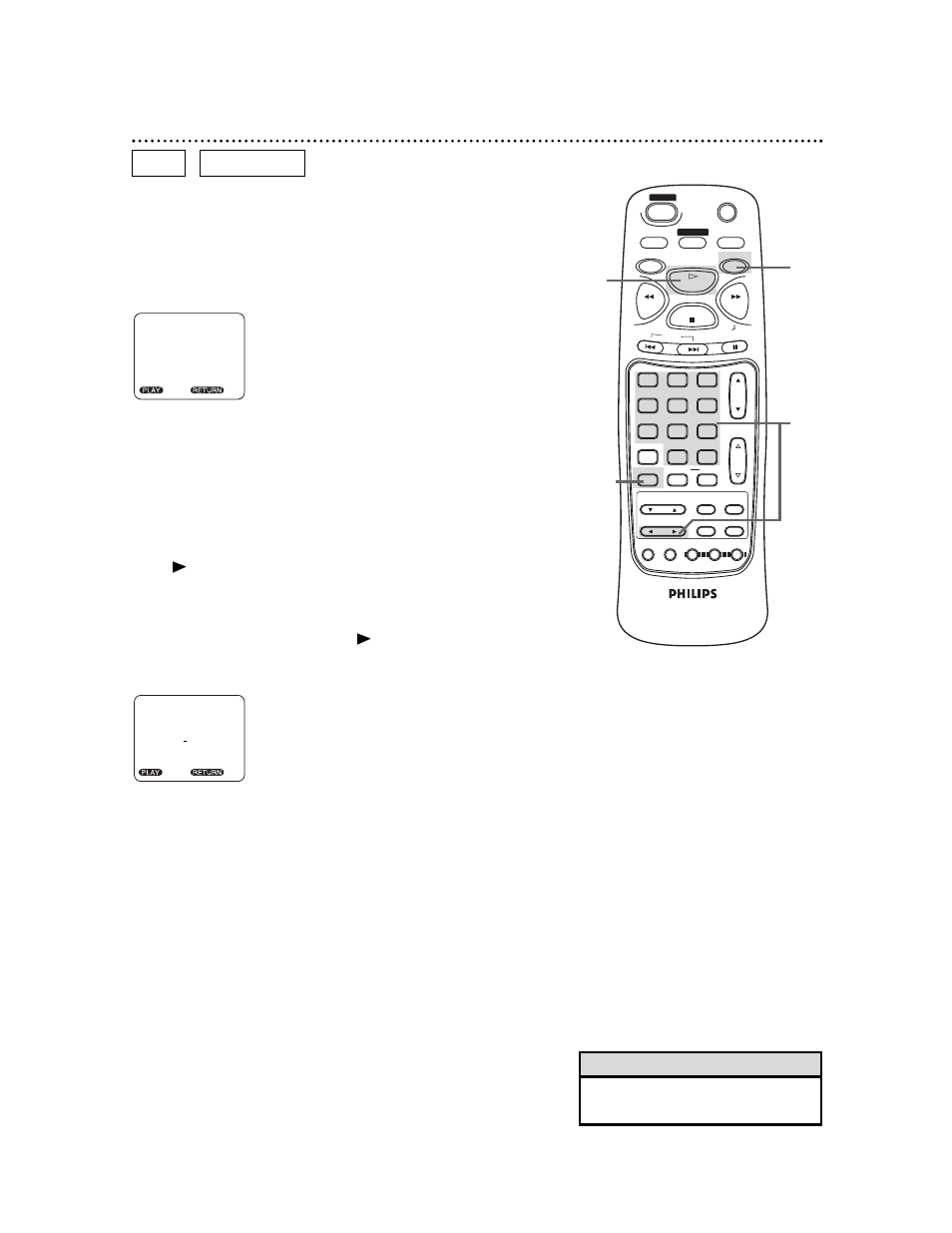 Specific time playback 35, Starting playback at a specific disc time, Dvd audio cd | Helpful hint | Philips CDV19BPH99 User Manual | Page 35 / 60