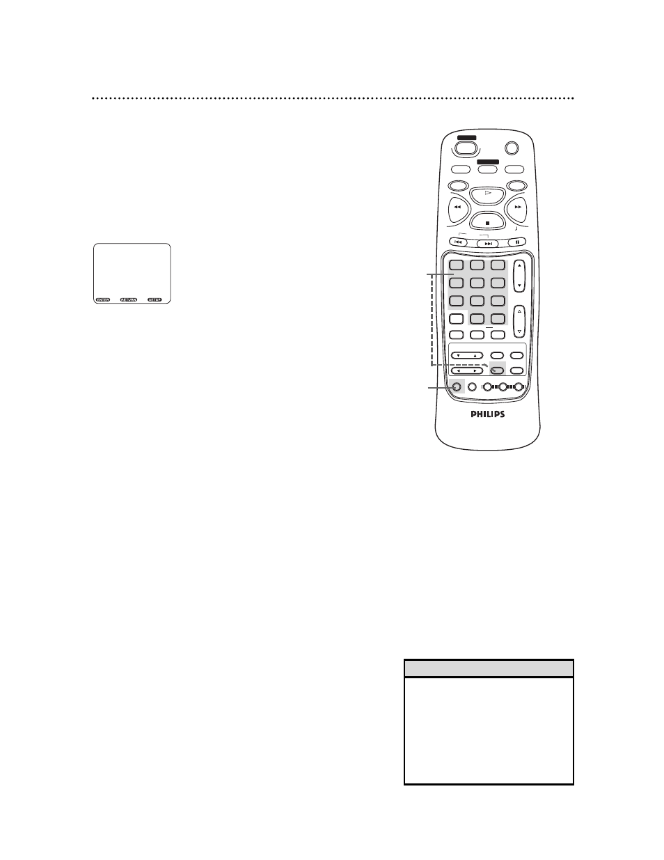 Language settings (cont’d) 49, Helpful hint | Philips CDV19BPH99 User Manual | Page 49 / 60