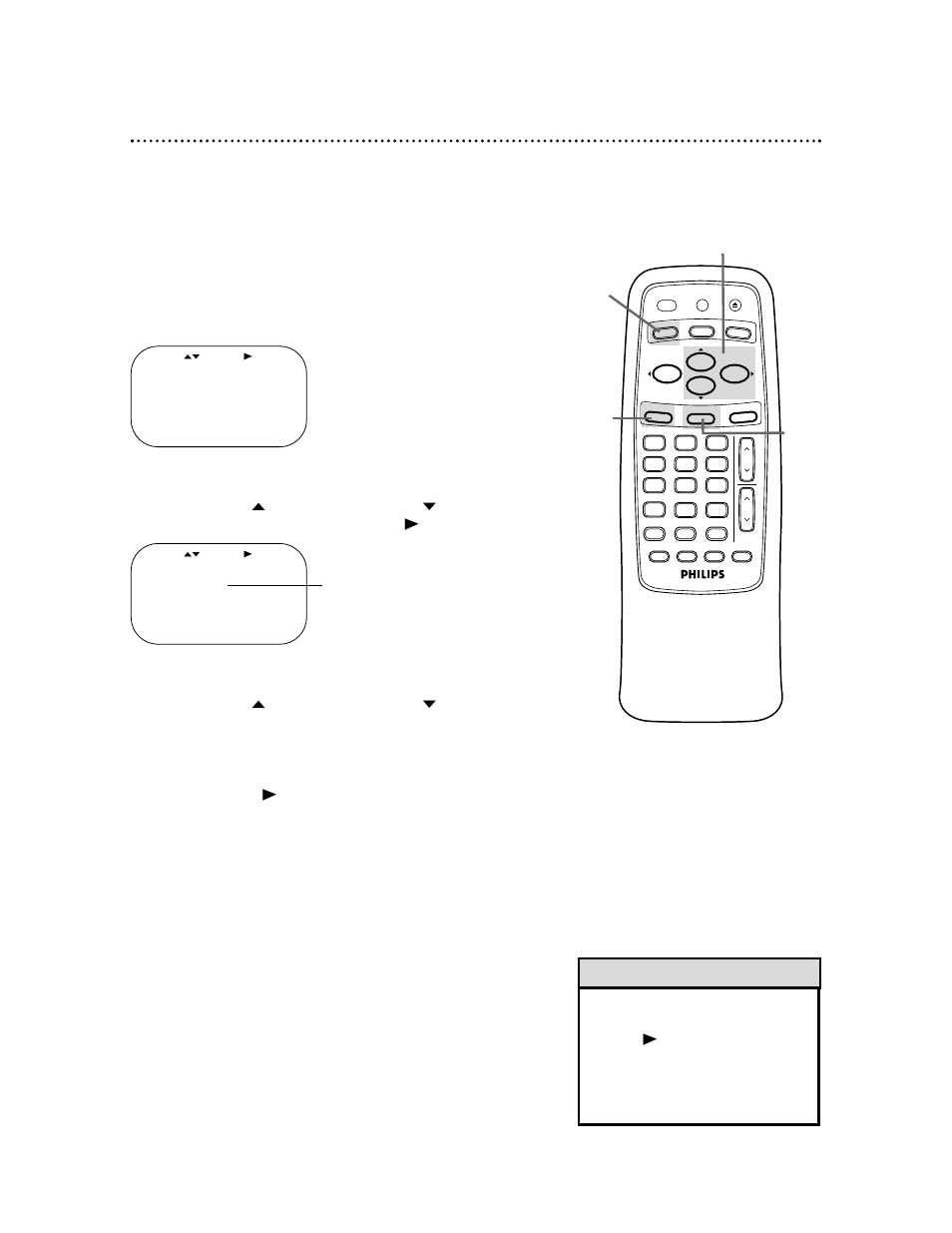 38 repeat play | Philips VRB612AT99 User Manual | Page 38 / 56