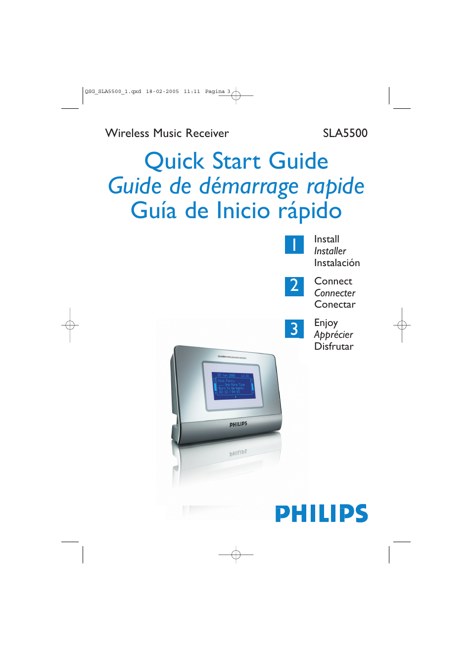Philips SLA5500NS-17 User Manual | Page 3 / 8
