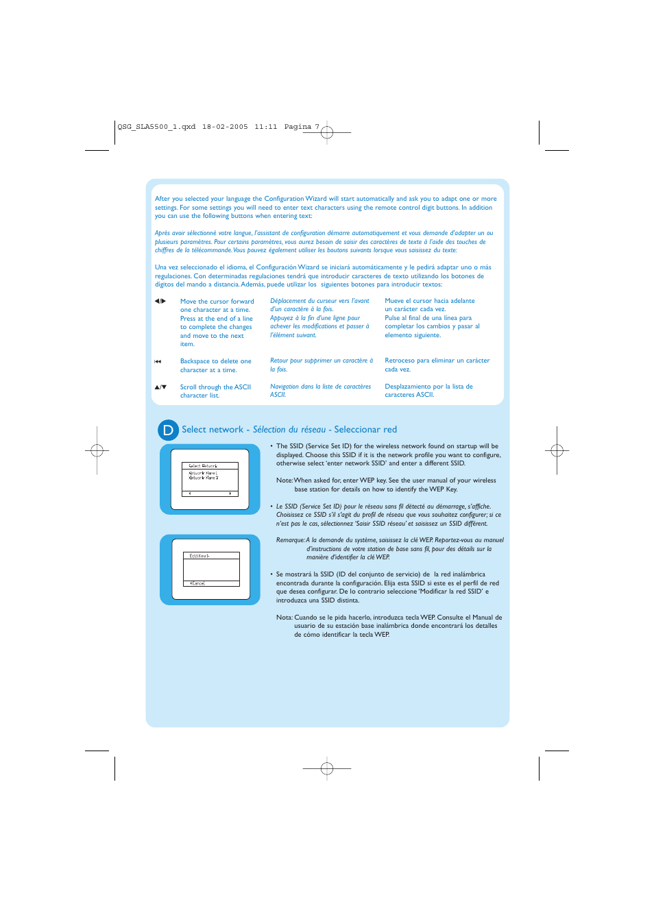 Philips SLA5500NS-17 User Manual | Page 7 / 8