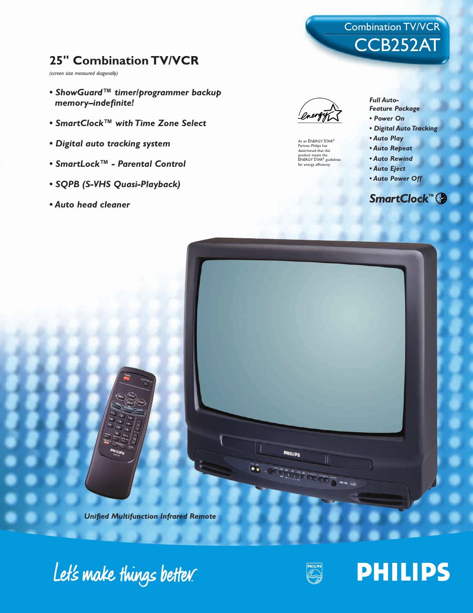 Philips CCB252AT User Manual | 2 pages