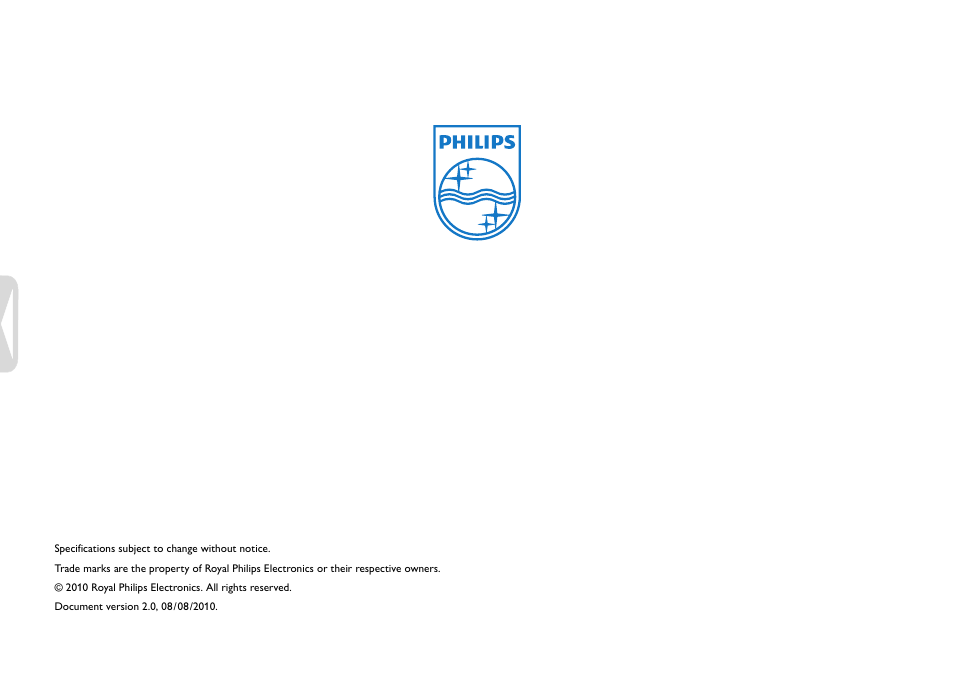 Philips LFH0642-27 User Manual | Page 20 / 20