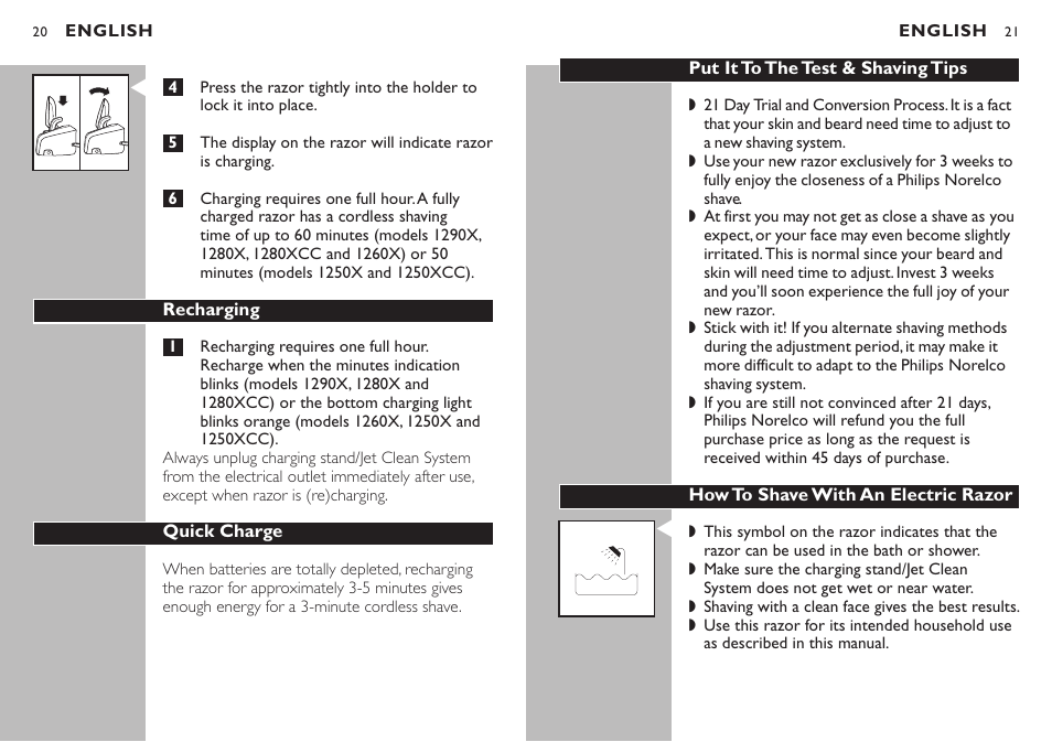 Philips 1250X-45 User Manual | Page 11 / 22