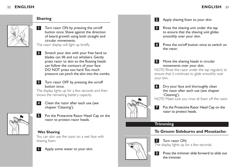 Philips 1250X-45 User Manual | Page 12 / 22