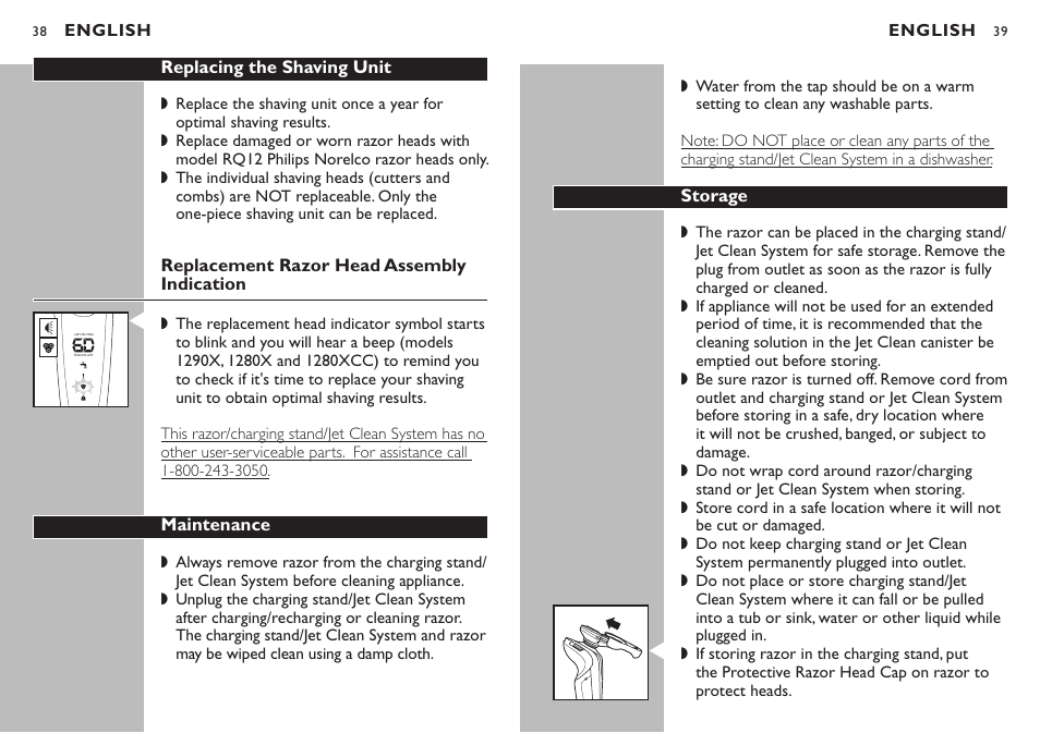 Philips 1250X-45 User Manual | Page 20 / 22