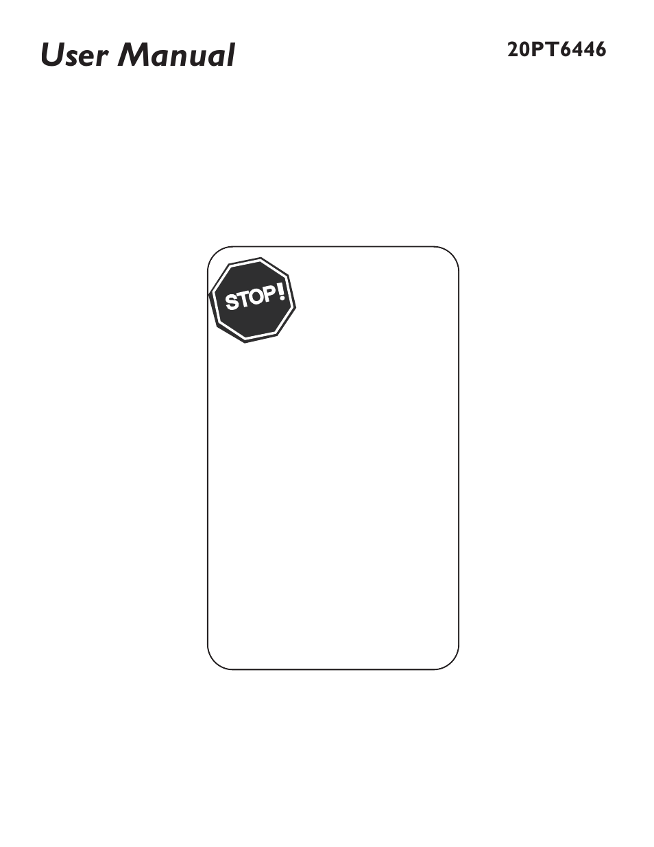 Philips 20PT6446-37B User Manual | 36 pages