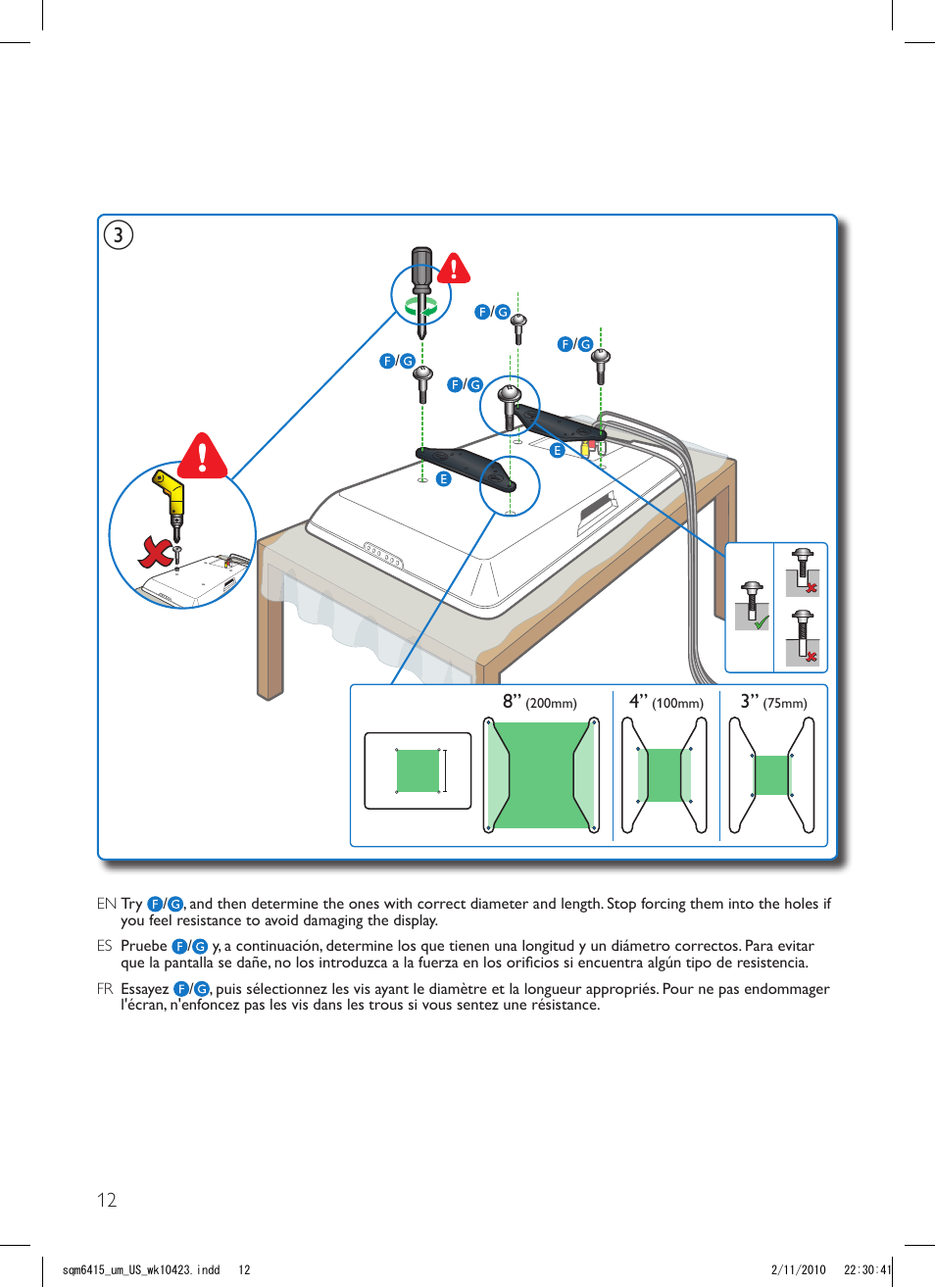 Philips SQM6415-27 User Manual | Page 12 / 16