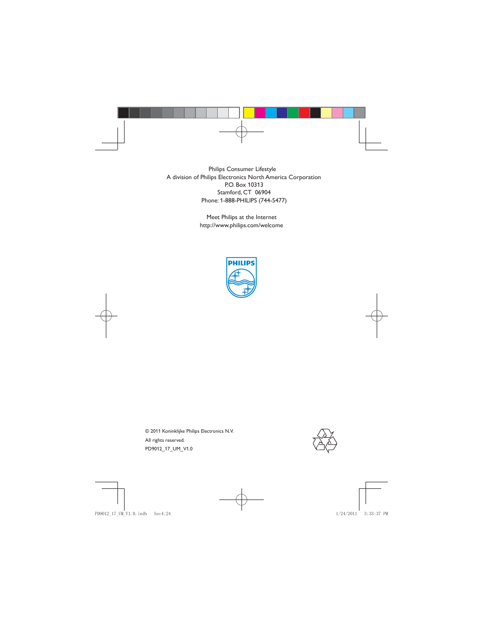 Philips PD9012-17 User Manual | Page 24 / 24